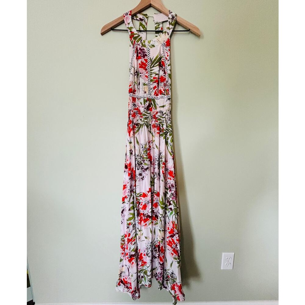 Abel The Label Vienna Floral Maxi Dress, Small, Halter - Picture 2 of 13